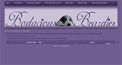 Desktop Screenshot of bodaciousbeardies.com